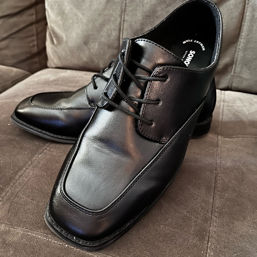 Sonoma Goods For Life® Men’s/Boys tie Dress Shoe, size 7 (Black)